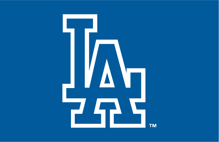 Los Angeles Dodgers 2003-2006 Batting Practice Logo fabric transfer